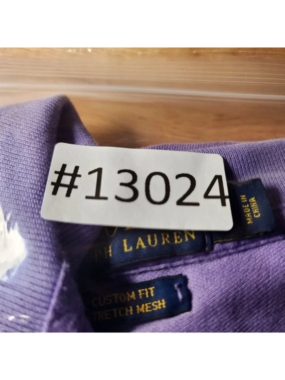 Polo Ralph Lauren Shirt Mens XL Purple Short Sleeve Polo